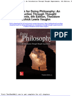Test Bank For Doing Philosophy An Introduction Through Thought Experiments 6th Edition Theodore Schick Lewis Vaughn