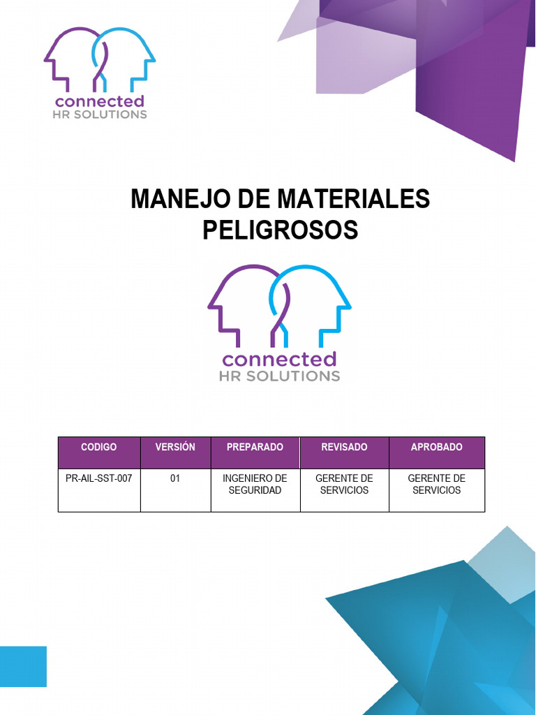 Manejo Seguro de Materiales Peligrosos | PDF | Mercancías peligrosas | Agua
