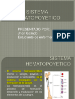 Fisiopatologia Del Sistema Hematopoyetico