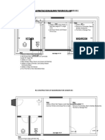 Drawing of Store & Washroom Day Care Center