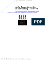 Test Bank For Drugs Across The Spectrum 7e by Goldberg 1133594166