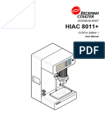 Hi Ac 8011 Liquid Particle Counting System Manual