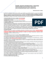 Edital de Seleção: Analista Socioeducativo - Psicologia Unidade Socioeducativa de Belo Horizonte