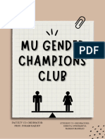 MU Gender Champions