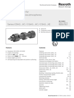 Hydraulic Cylinder For Potentially Explosive Atmospheres: Bosch Rexroth AG, RE 17335-X, Edition: 2016-11