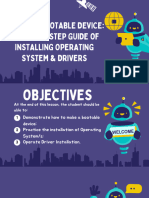 Creating Bootable Device A Step-By-Step Guide of Installing Operating System & Drivers