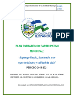 9 Plan Estrategico Participativo Municipal 2019 2021