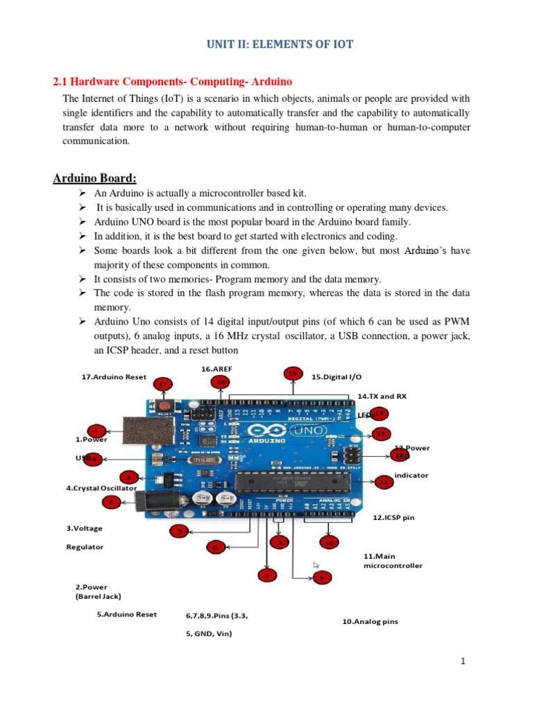 Unit - 2 Ot and Applications | PDF | Raspberry Pi | Electronics
