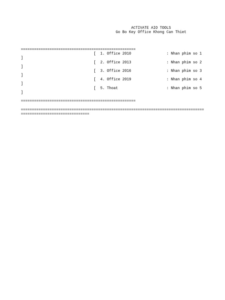 Remove Office Key PDF