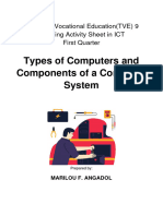 Types of Computers and Components of A Computer System