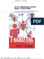 Test Bank for e Marketing 6 e 6th Edition 0132147556