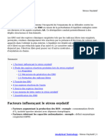 Facteurs Influençant Le Stress Oxydatif. Stress Oxydatif