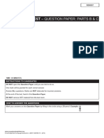 PPP Reading Test 7 Parts BC Question Paper