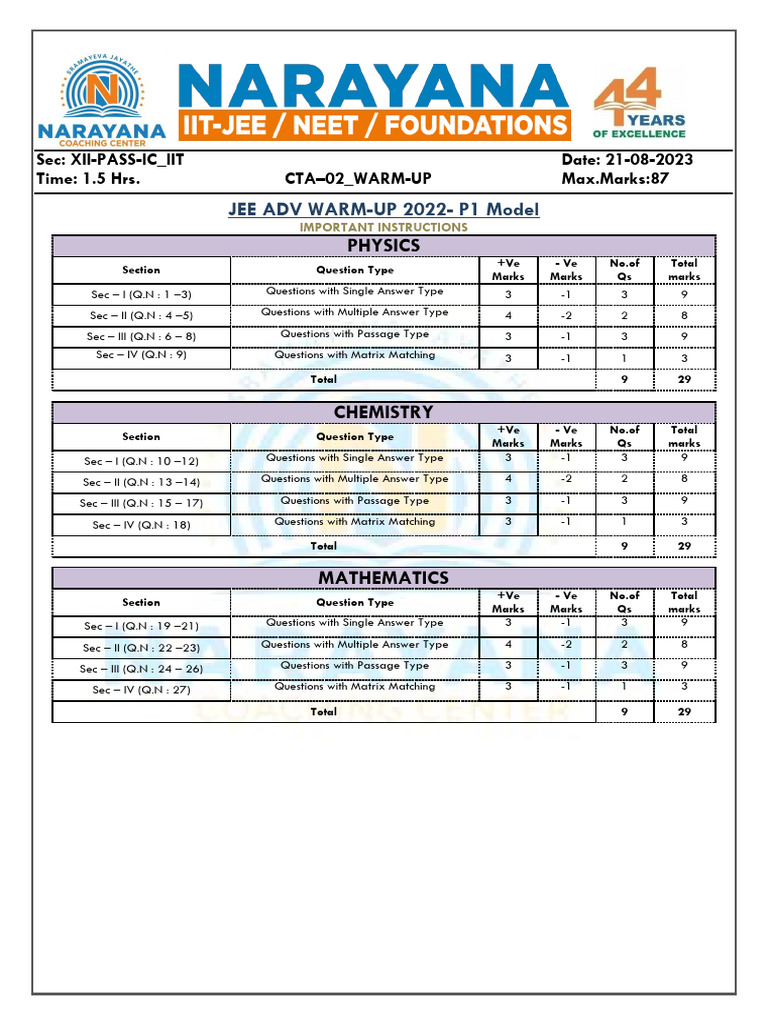 CTA Weekly Pass Exam Overview | PDF | Chemical Bond | Line (Geometry)