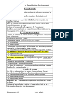 Formalisation Projets