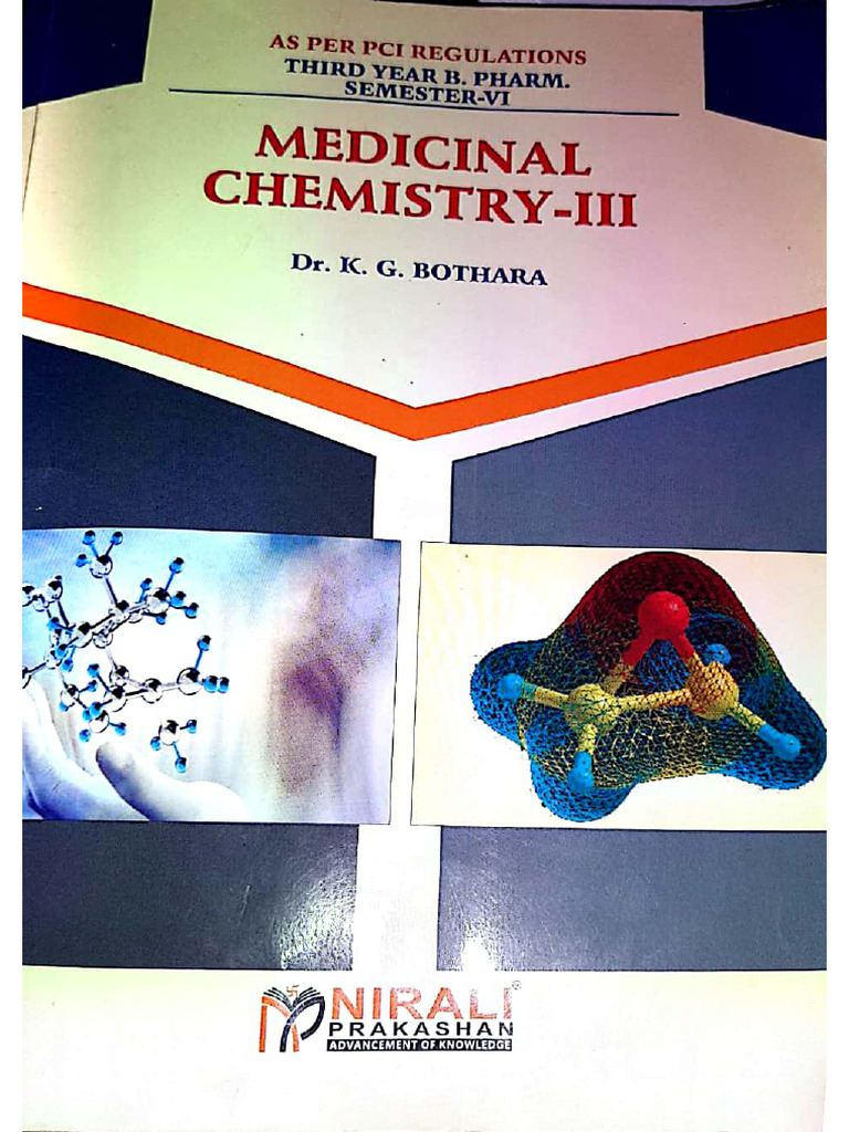 Medicinal Chemistry - III - K.G. BOTHERA (Nirali Prakashan) | PDF