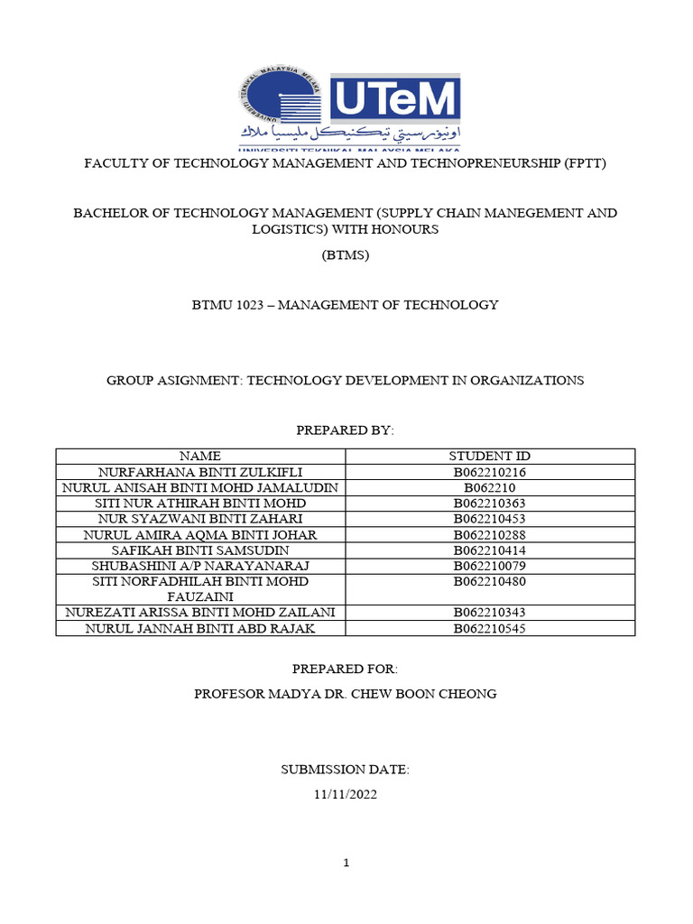 Group Asignment Mot | PDF | Computer Network | 4 G