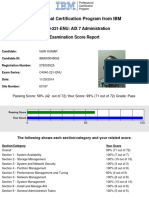 Score Report