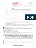 Preparação Por Questões Objetivas - Direito Tributário: Direto Do Concurso