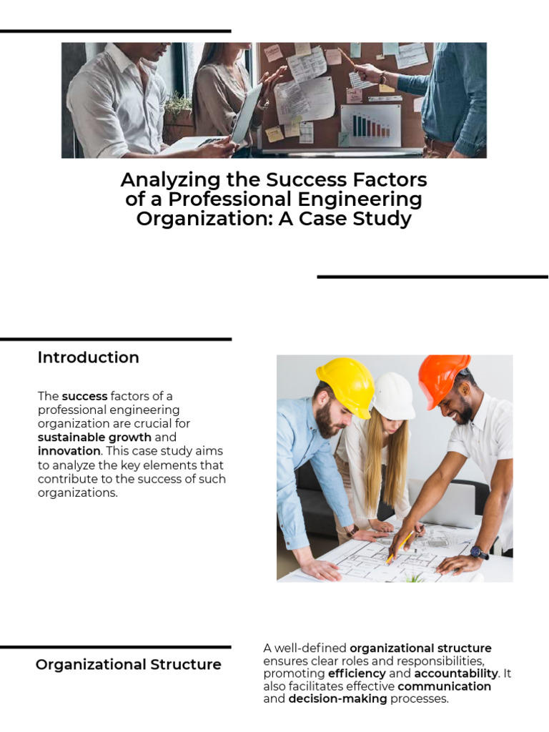 Success Factors in Engineering Organizations | PDF | Career & Growth
