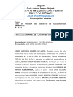 70 Modelo de Demanda de Fijacion de Cuota Alimentaria Suma de Dinero