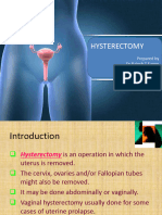 Hysterectomy 160819044047