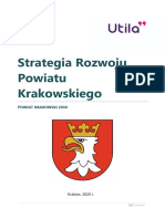 Projekt Strategii Rozwoju Powiatu Krakowskiego Powiat Krakowski 2030"