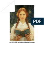 Girl With Pigtails by Samuel Henry William Llewellyn