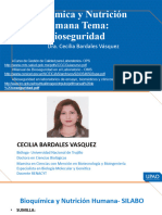 Bioseguridad Dra. Cecilia Bardales V.