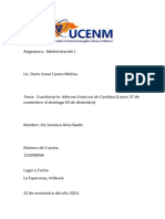 Informe Entornos de Cambios Lunes 27 de Noviembre Al Domingo 03 de Diciembre