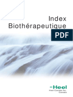 Homotoxicologie - Reckeweg - Index Biothérapeutique