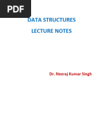 DATA STRUCTURE Notes