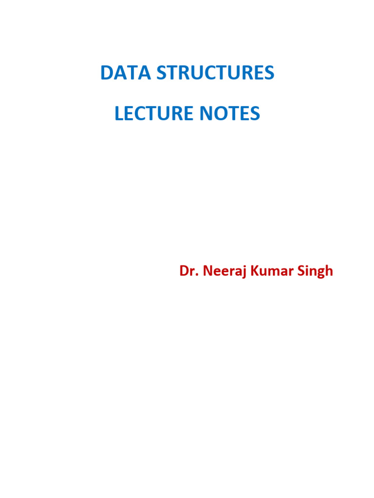 Data structure notes pdf queue abstract data type applied