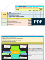 6th Maths Unit 6 Lesson Plan