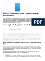 How To Download Sparsh Gupta Pathology PDF For Free