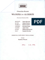 Wloszka W Algierze Opera Wroclawska Wroclaw 1994