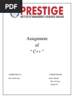 C Assignment File