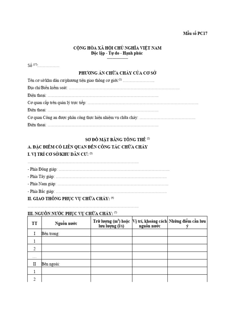 Mẫu số PC17 | PDF