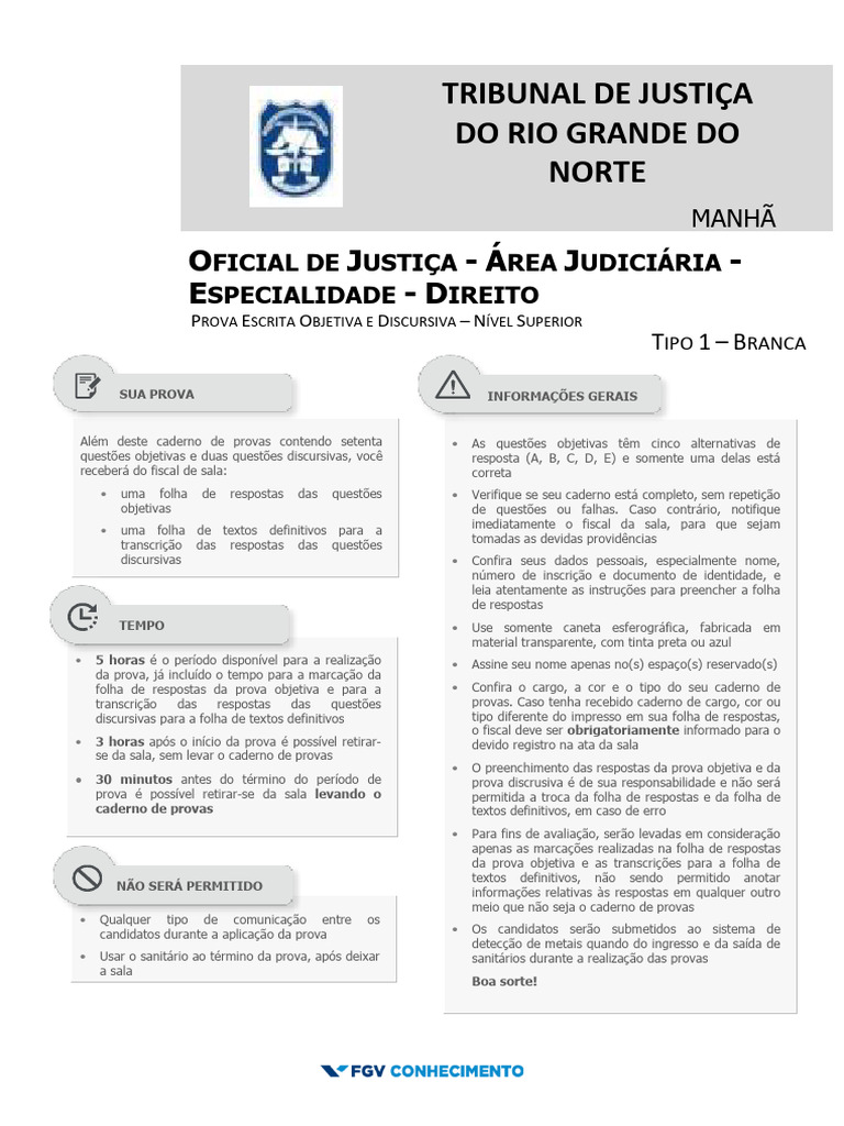 Oficial de Justica Area Judiciaria Especialidade Direitoaj Jud Ofc Tipo ...