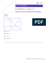 15 Simultaneous Equations Questions Practice Problems Worksheet Third Space Learning