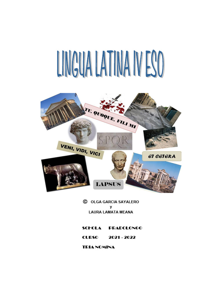 Origen y evolución de la lengua latina | PDF | Alfabeto | Escritura