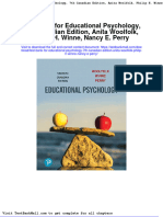 Test Bank For Educational Psychology 7th Canadian Edition Anita Woolfolk Philip H Winne Nancy e Perry