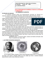 7Bº Ano-2021-3. Os Primeiros Filósofos.