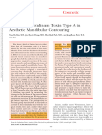 The Use of Botulinum Toxin Type A in Aesthetic Mandibular Contouring