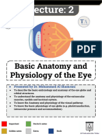 L2 - Basic Anatomy and Physiology of The Eye