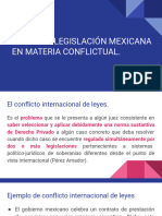 Unidad 3. Legislación Mexicana en Materia Conflictual