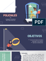 Tipos de Novela Policial