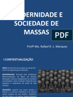 Modernidade e Sociedade de Massas