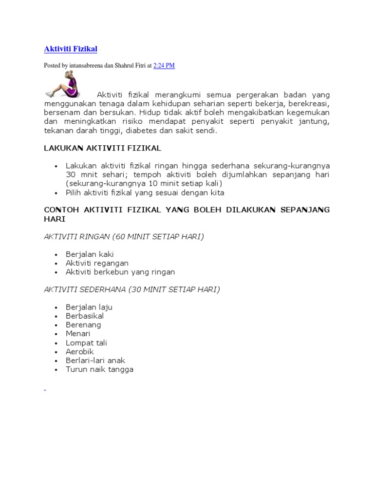 Aktiviti Fizikal Komsas Pdf