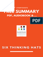 Six Thinking Hats by Edward de Bono StoryShots Book Summary and Analysis